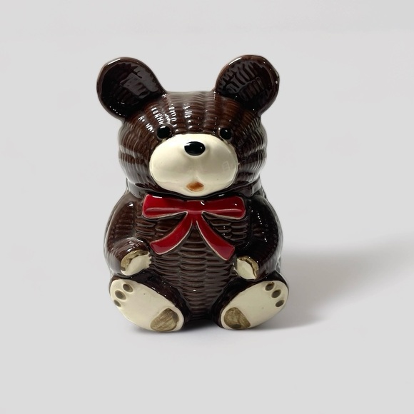 Vintage ceramic money box bear 🐻 money box. - Picture 2 of 7